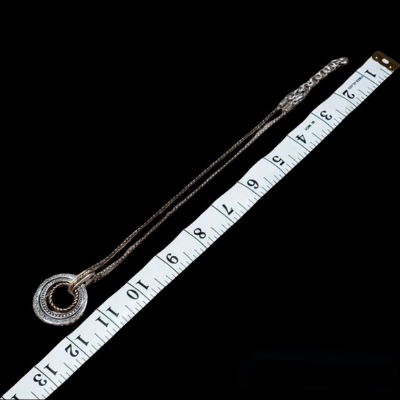 Authentic vintage Brighton gold/silver necklace - Picture 5 of 6